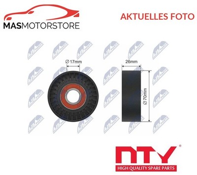 SPANNROLLE FÜR KEILRIPPENRIEMEN CENTRE NTY RNK-DW-000 V NEU OE QUALITÄT