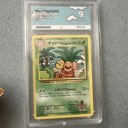 Pokemon Card TCG: Exeggutor 109/108 Evolutions 2016 Secret Rare ACE MINT 9