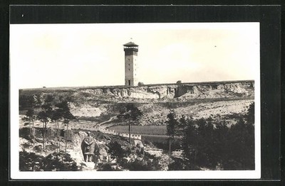 Kunstat na Morave, Krajina kol sochy presidentovy, Postcard
