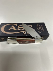 CASE XX #28912 CHESTNUT BONE SMOOTH LOCKBACK SS