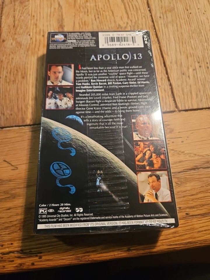Apollo 13 VHS 1995 Factory Sealed New - Image 3 of 4