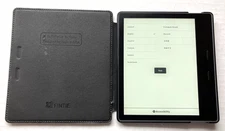 Kindle Oasis 2 Reader, 9th Gen, 7" Screen, World Cvr, CW24WI, *TESTED & BUNDLED*