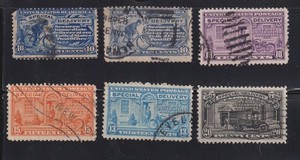 US Special Delivery stamps - Identified - See description - Used - Lot JSD18