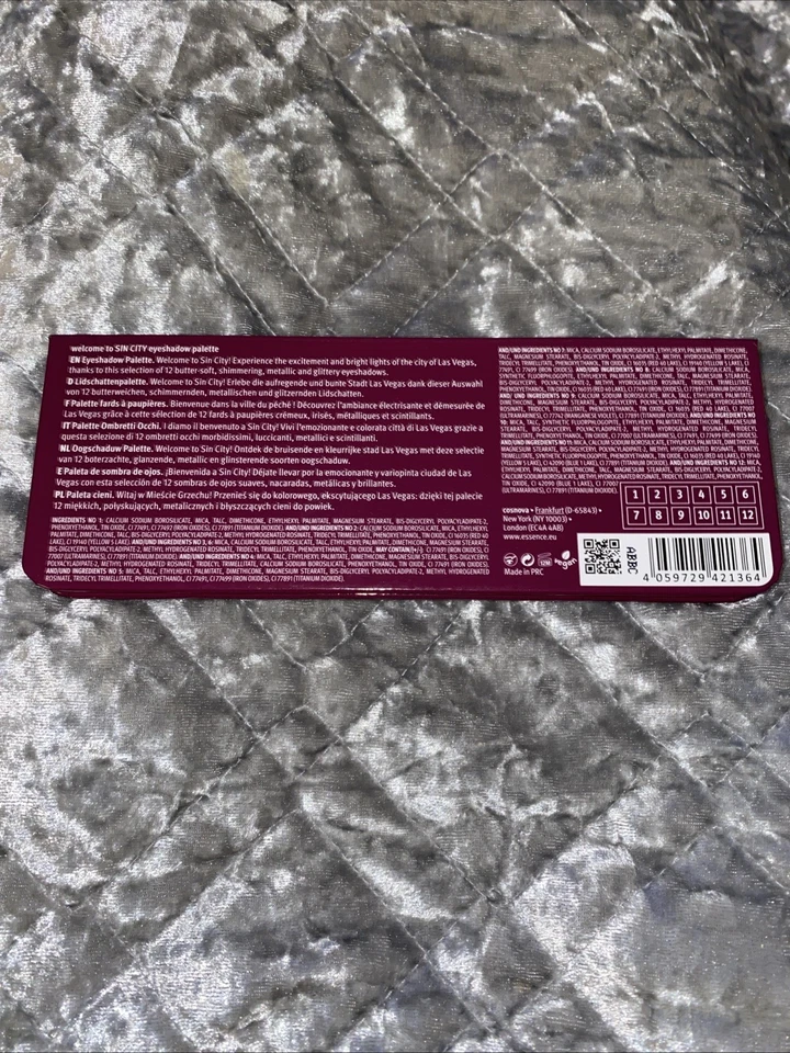 Essence Sin City Eye Shadow Palette NEW Las VEGAS - Image 3 of 4