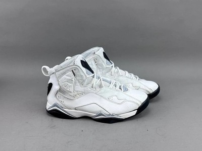 Size 10 - Nike Air Jordan True Flight White Cement Wolf 342964-104 Mens Shoes
