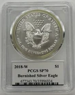 2018-W Burnished American Silver Eagle Proof ASE $1 PCGS SP70 First Edition Coin