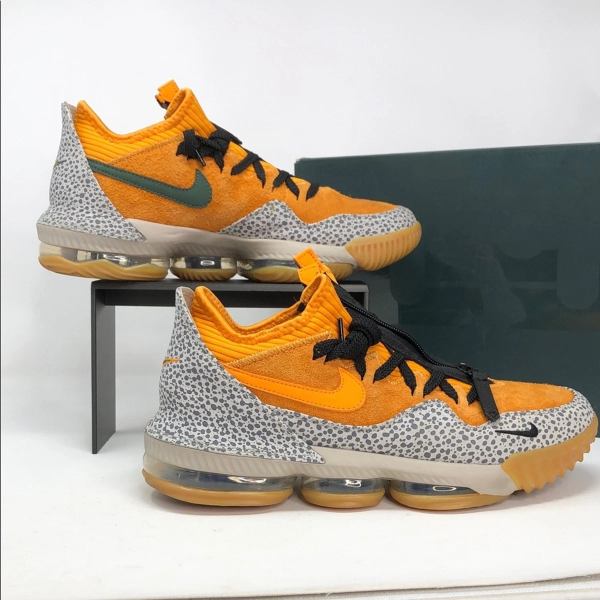 ATMOS x NIKE LEBRON XVI LOW SAFARI レブロン Preços baixos em Nike Atmos x LeBron 16 Low Safari | eBay