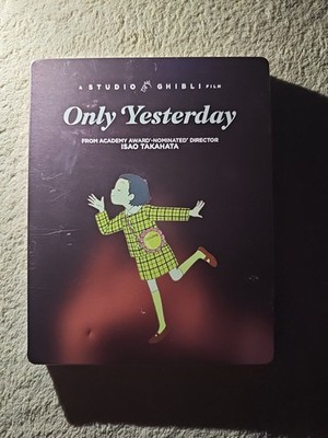 Only Yesterday Blu-ray/DVD Studio Ghibli Film