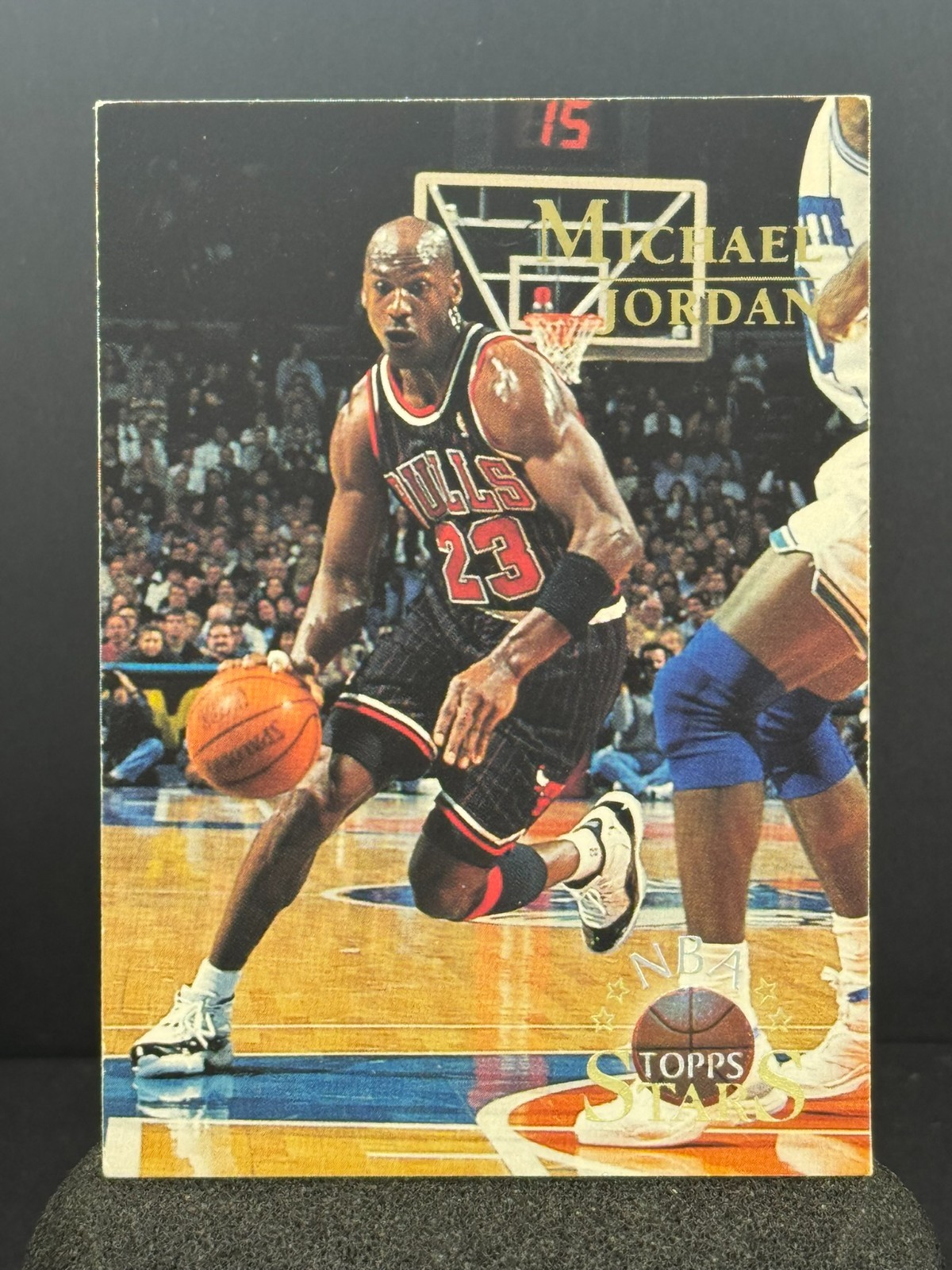 MICHAEL JORDAN 1996-97 Topps NBA STARS #124 Chicago Bulls GOAT
