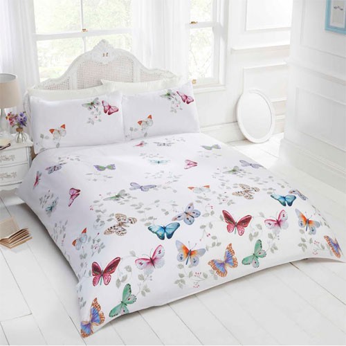 Mariposa Butterfly Duvet Cover Bedding Set King