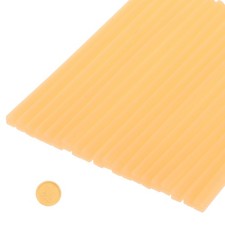 30 Pcs Fluorescent Orange 1/4 Cylinder Sealing Wax Stick Glue Gun Wax Seal Rod 0.34 per stick