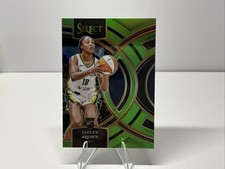 2024 Panini Select WNBA - Premier Jaelyn Brown #181 Neon Green Prizm /75 (RC)