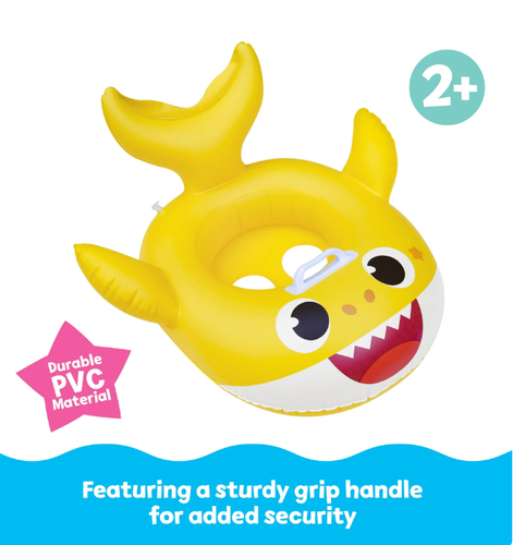Pinkfong Baby Shark Schlauchboot Babyboot, Pool Schwimmsitz, Sommer Wasserspiel