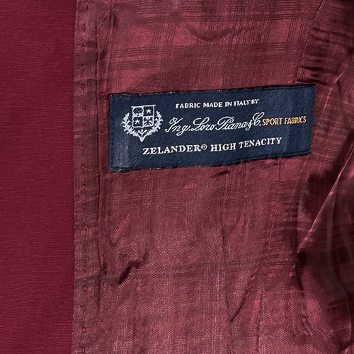 Brooks Brothers Loro Piana Women's Blazer Red Wool Career Italian Suit Jacket 4 - Picture 4 of 11
