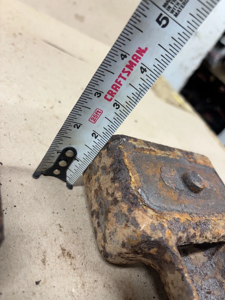 1980-1996 F150 F100 9" 8.8 REAR AXLE 2" LIFT BLOCKS LEAF SPRING SPACERS OEM WEDG - Image 4 of 4