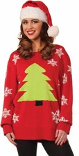 Adult O' Christmas Tree Sweater - Medium Size