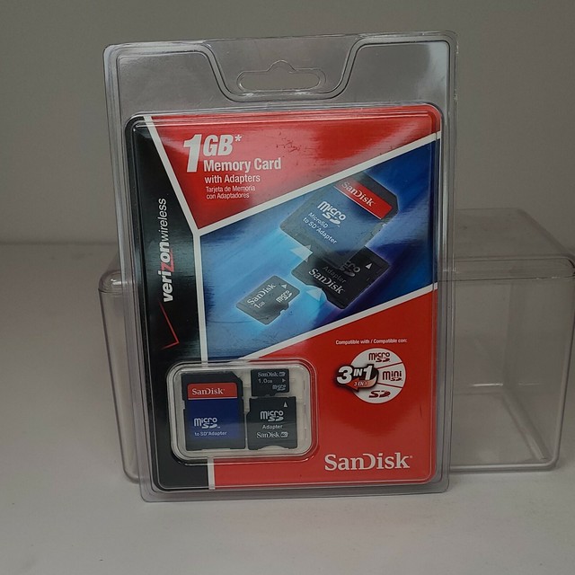 SanDisk 2 GB Memory Card With Adapters 3 in 1 Verizon for sale online