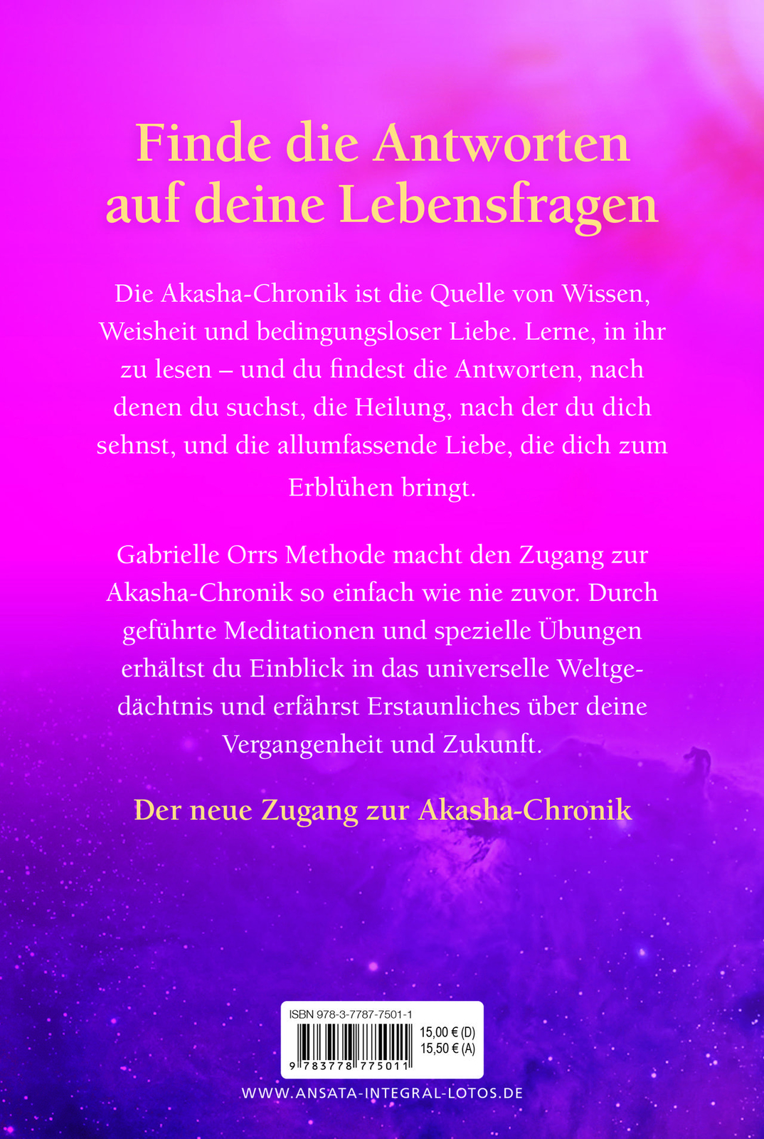 Thumbnail - Akasha-chronik: One True Love, Gabrielle Orr