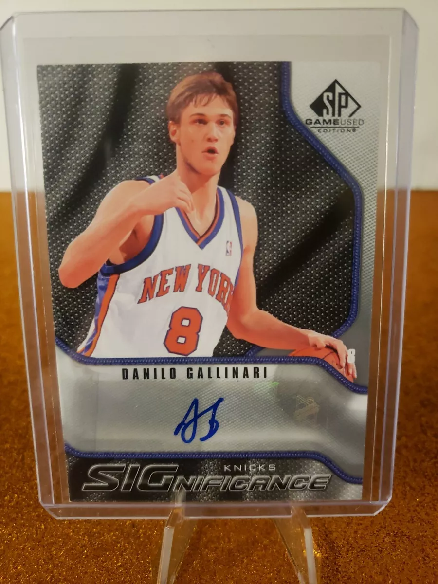 2009-10 SP Game Used Significance Auto Danilo Gallinari #S-DG Auto