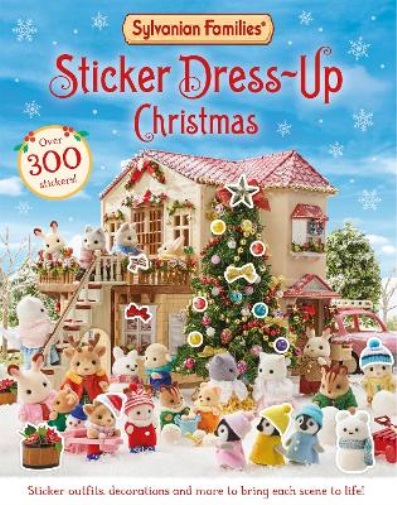 Macmillan Children's  Sylvanian Families: Sticker Dress-Up Christmas (Tascabile)