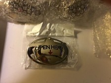 Open Here  .Beer Bottle Opener Belt Buckle