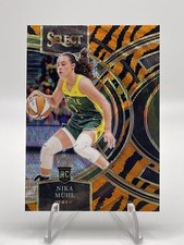 2024 Panini Select WNBA Premier Tiger Prizm Nika Muhl #162 Rookie RC SSP