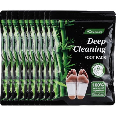 10-100x Detox Foot Patches Pads Body Toxins Feet Slimming Deep Cleansing Herbal