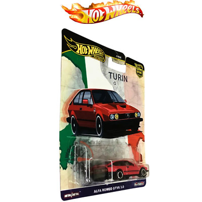 Hot Wheels Premium Alfa Romeo GTV6 3.0 Car Culture Series 1/5 World Tour