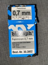 Feinminen 0,7mm 7 Dosen à 12 Minen