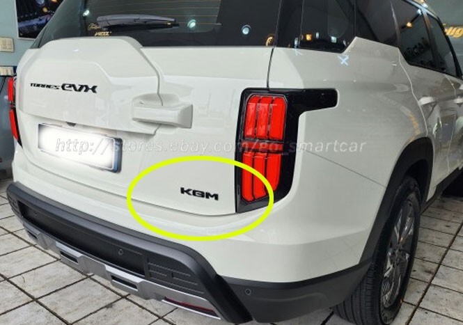 Pedane Laterali In Alluminio Per KGM SsangYong Torres 2023-2025 – 2 Pezzi, Colore Argento, Con Staffe