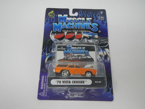 Muscle Machines '70 Vista Cruiser Orange 03-67 - Afbeelding 1 van 3