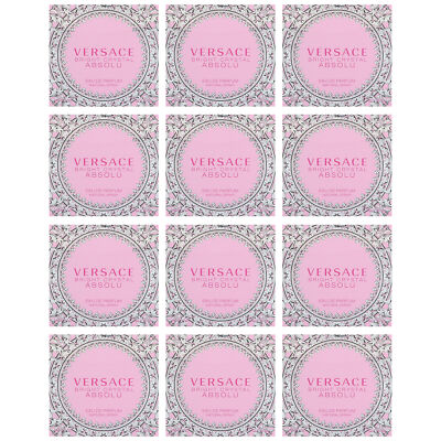 12-Pack New Gianni Versace Bright Crystal Absolute Eau De Parfum Spray, 1.7 Oz