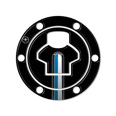 LABELBIKE PROTEZIONE TAPPO SERBATOIO ADESIVO gel 3D NERO compatibile MOTO BMW fino al 2006