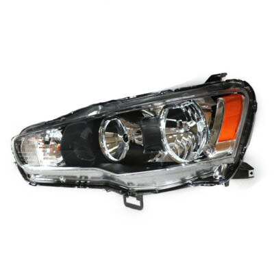For 2008-2017 Mitsubishi Lancer Evo Halogen Headlight Left Headlamp Driver Side