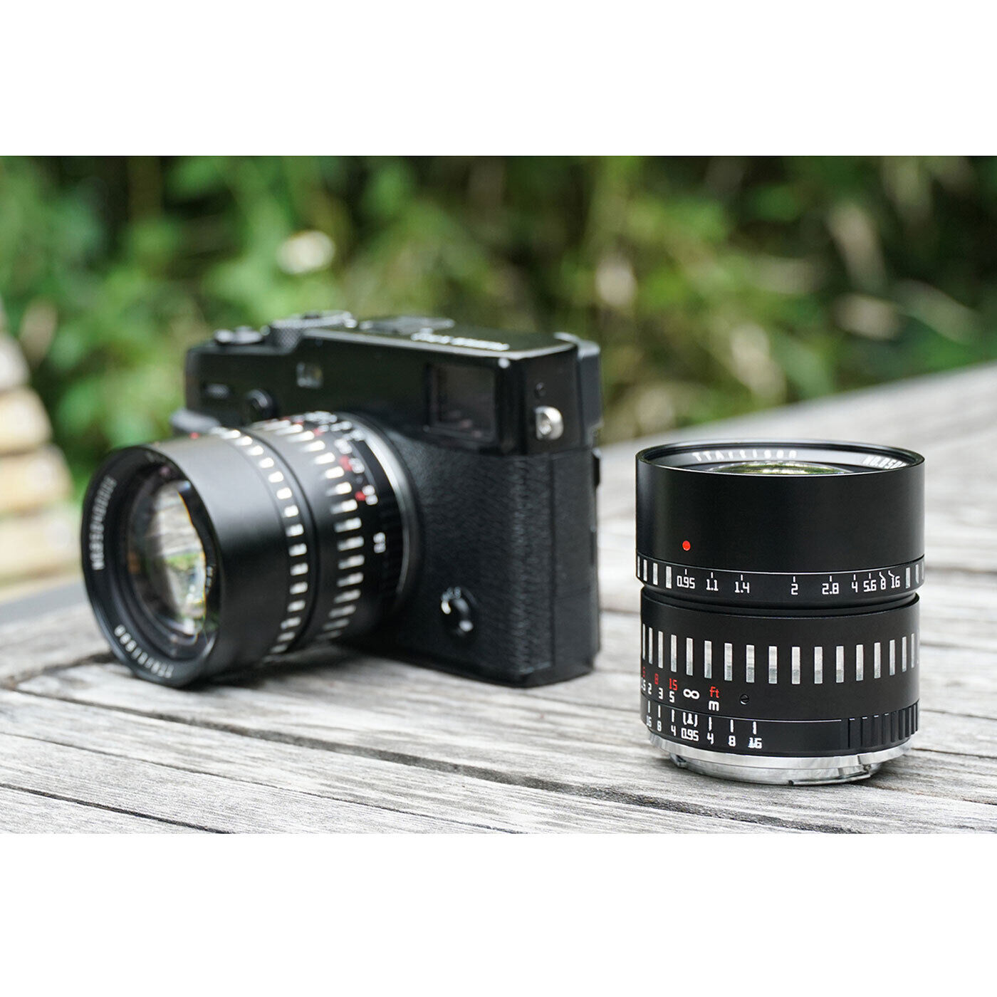 TTArtisan 50mm f0,95 für Fuji X Porträtobjektiv extrem lichtstark weiches Bokeh