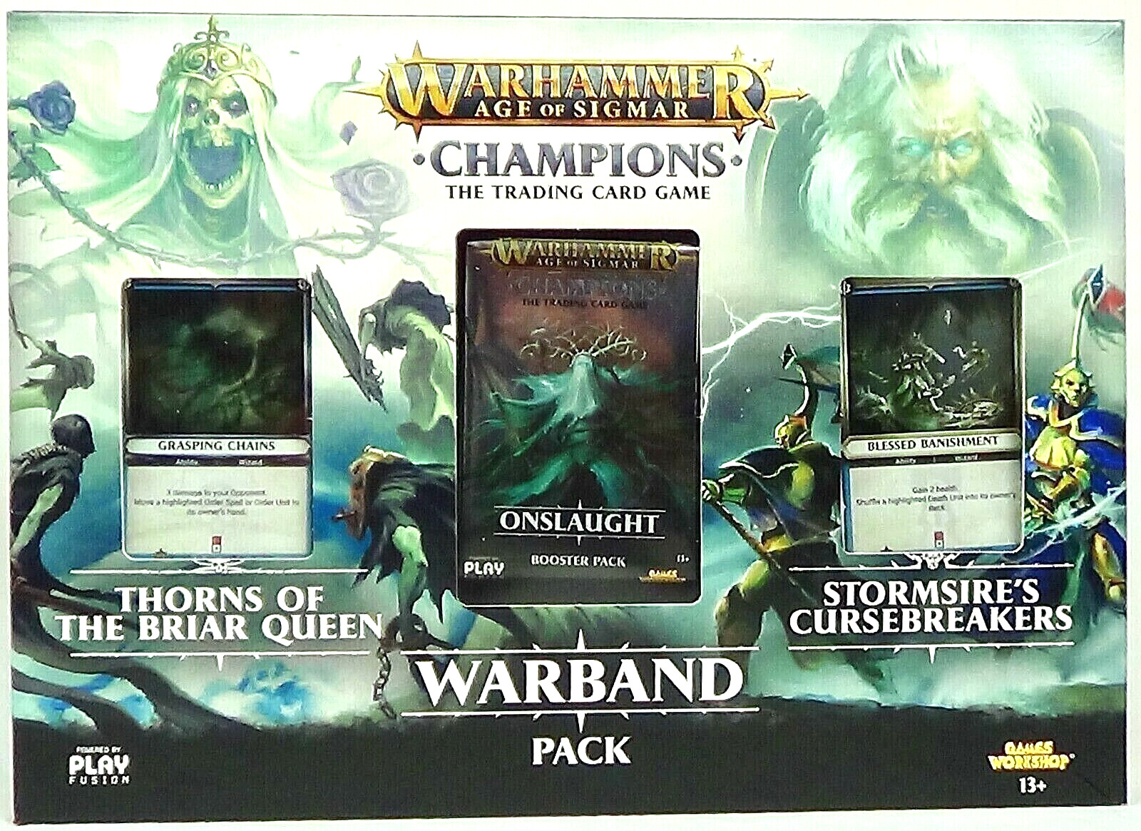 Warhammer Age Of Sigmar Champions Trading Card Game TCG, Warband Pack New W82552
