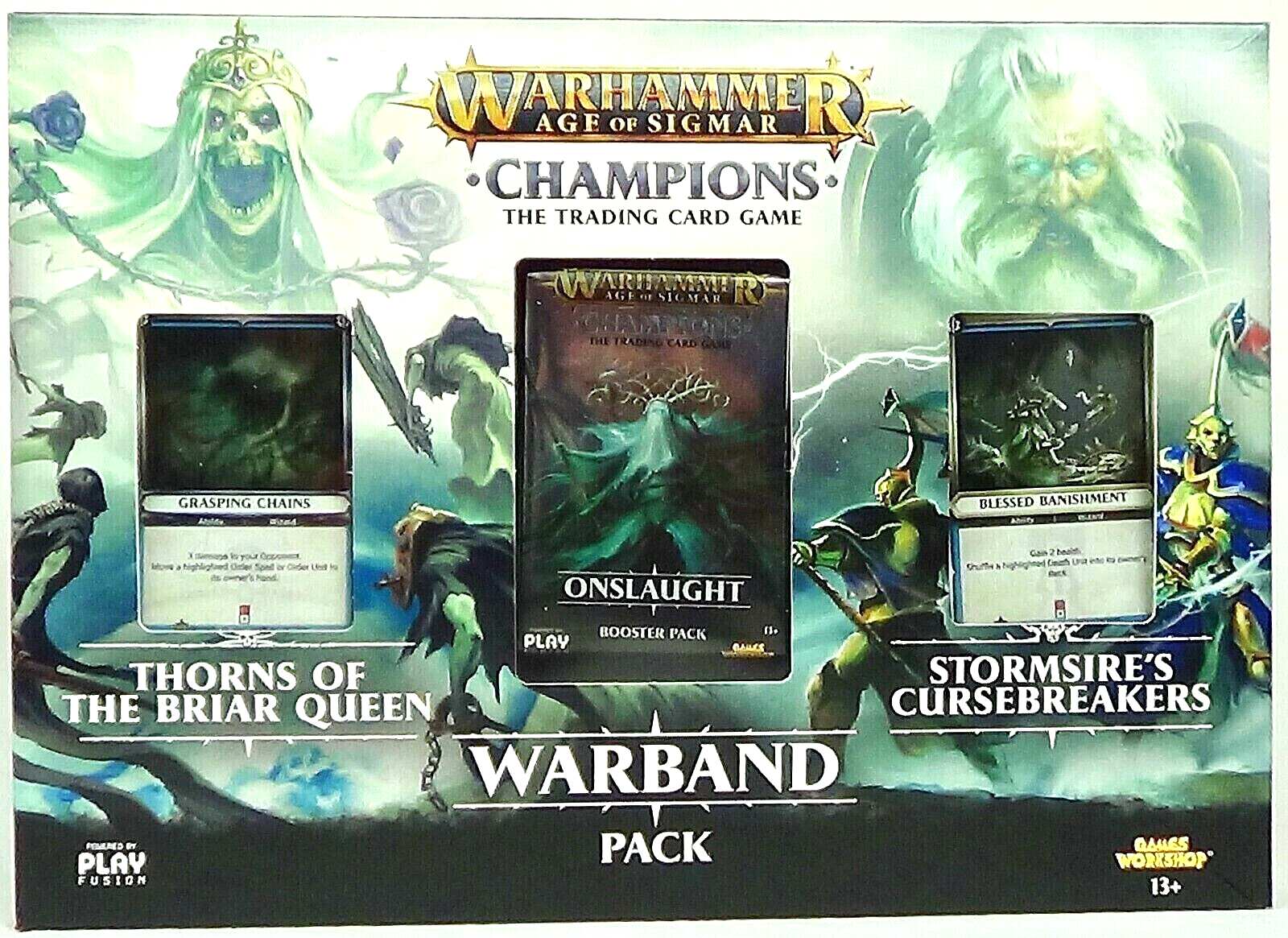 Warhammer Age Of Sigmar Champions Trading Card Game TCG, Warband Pack New W82552