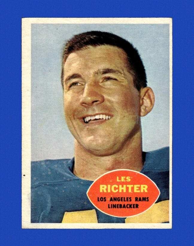 Les Richter trading card