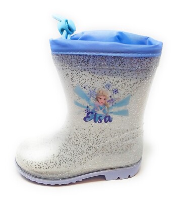 Disney Regengummistiefel Frozen Motiv Modell D4310571S silber