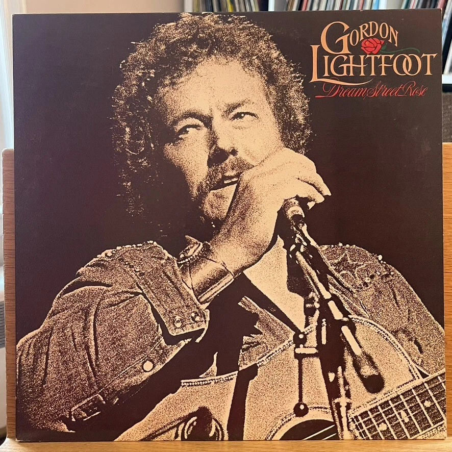 Gordon Lightfoot Dream Street Rose Vinyl LP WB XHS 3426 Near Mint The Auctioneer - Image 2 of 4