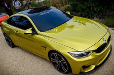 Motorsport Performance Car Windshield Decal Sticker Emblem Logo Silver Fitsbmw