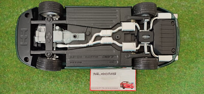 Aston Martin DB7 Chromée 1/18 GUILOY 67098 - Miniature De Collection État Neuf