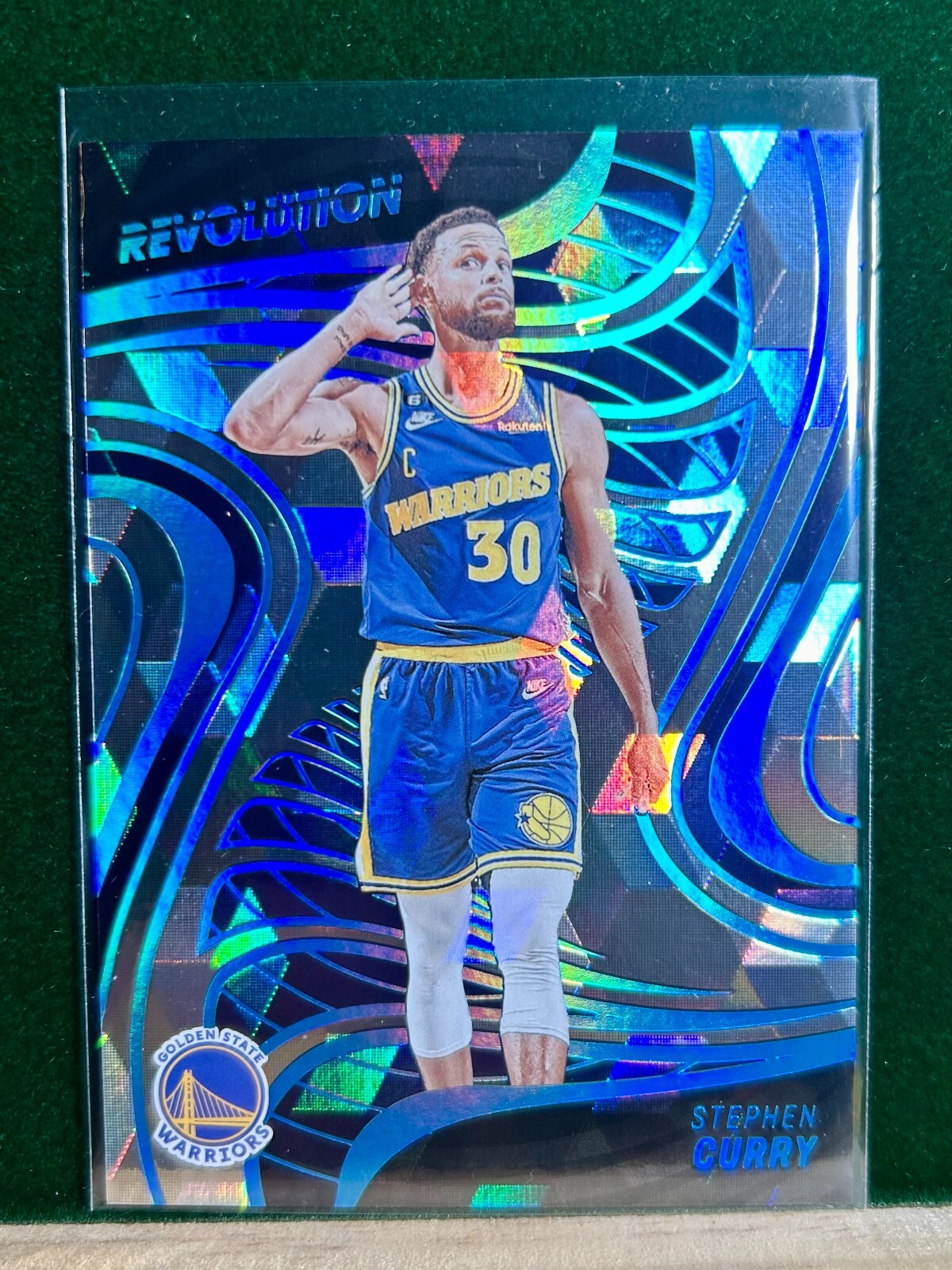 2022-23 PANINI REVOLUTION CUBIC #32 STEPHEN CURRY 44/50