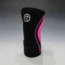 Rehband Rx Knee Support, 3mm/5mm (Black / Pink) 105233 Neoprene Sport Brace