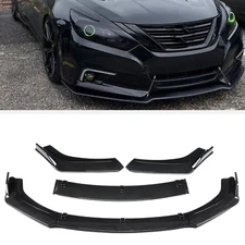 Front Bumper Lip Splitter Spoiler Carbon Style For Nissan Altima