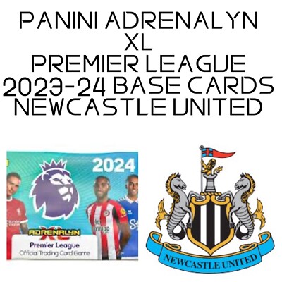 Panini Adrenalin XL PREMIER LEAGUE 2024 NEWCASTLE UTD 2023-24 Season