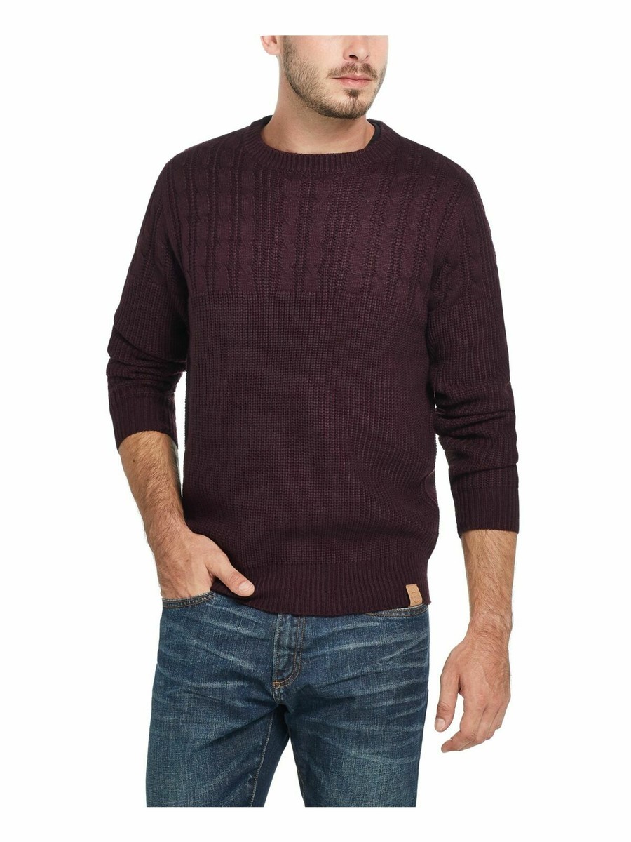 トップス vintage velours wine red Knit Vaughn V-Neck Sweater – Bishop + Young