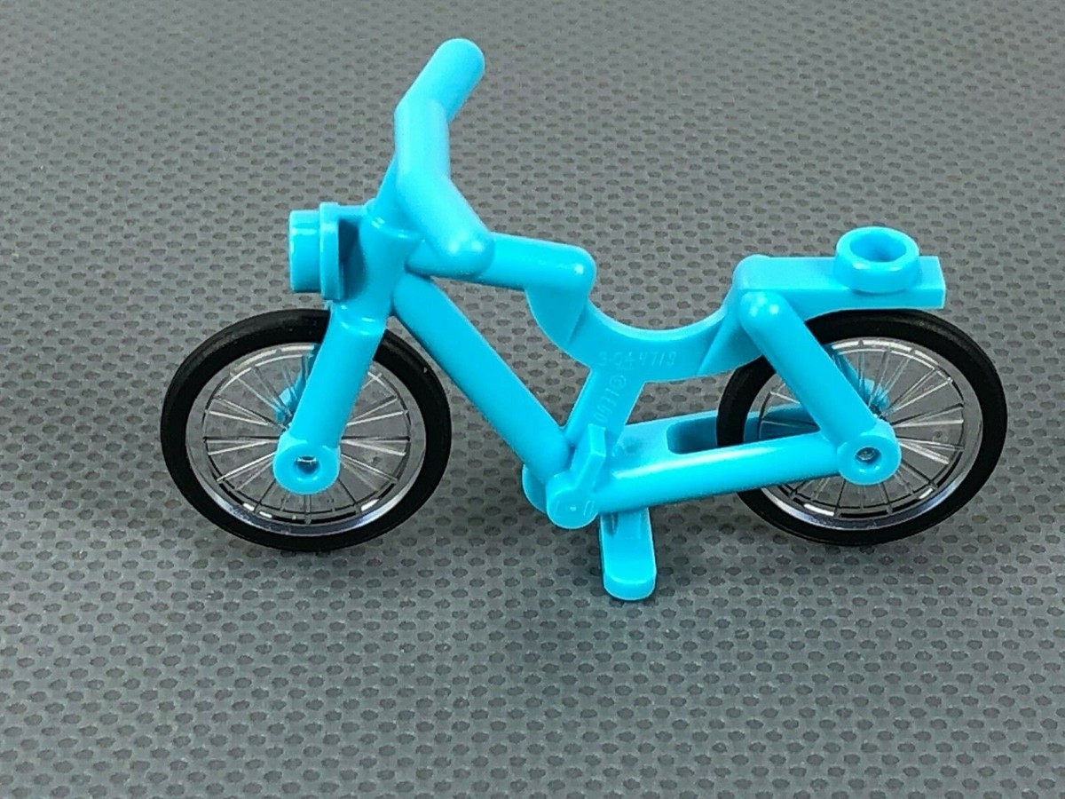 LEGO Bicycle Medium Azure Minifigure Bike Authentic Minifig