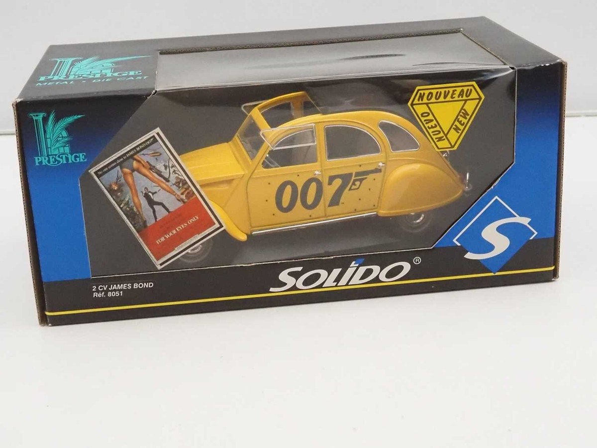 SOLIDO Ref. 8051 Citroen 2CV JAMES BOND 007 For Your Eyes Only 1