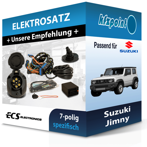 für Suzuki Jimny 07.2018-Jetzt ECS E-Satz 7Polig Fahrzeugspezifisch NEU-image